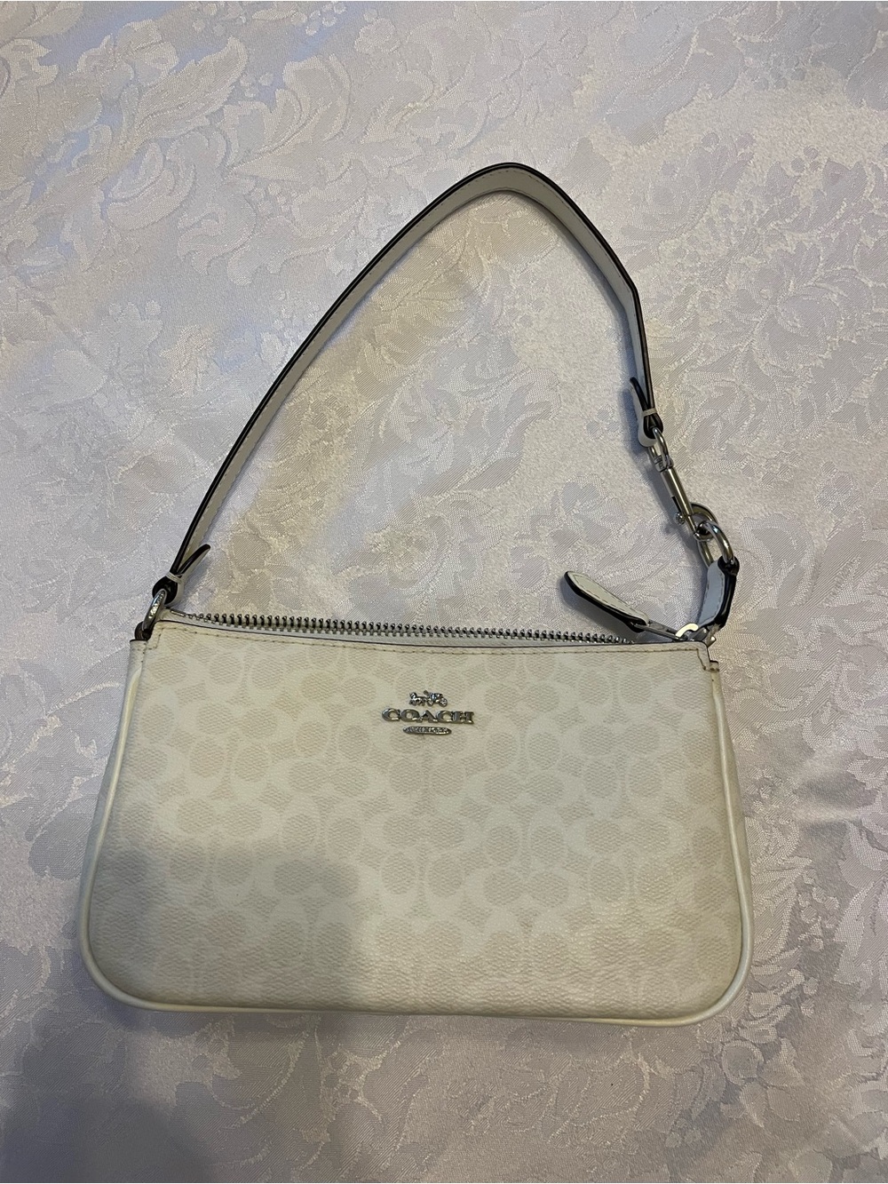 Coach White Nolita 19 Shoulder Bag